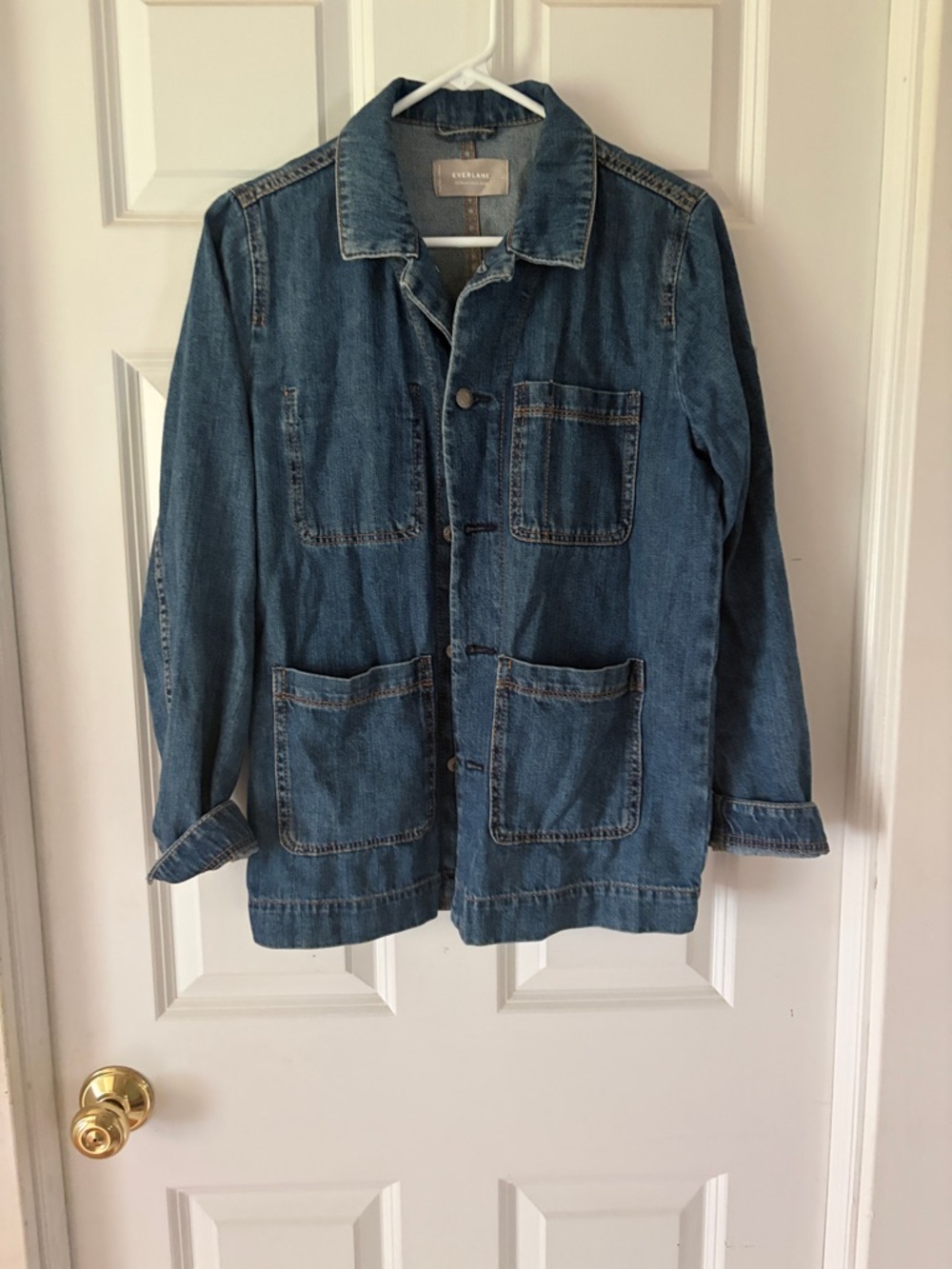 Everlane denim chore coat